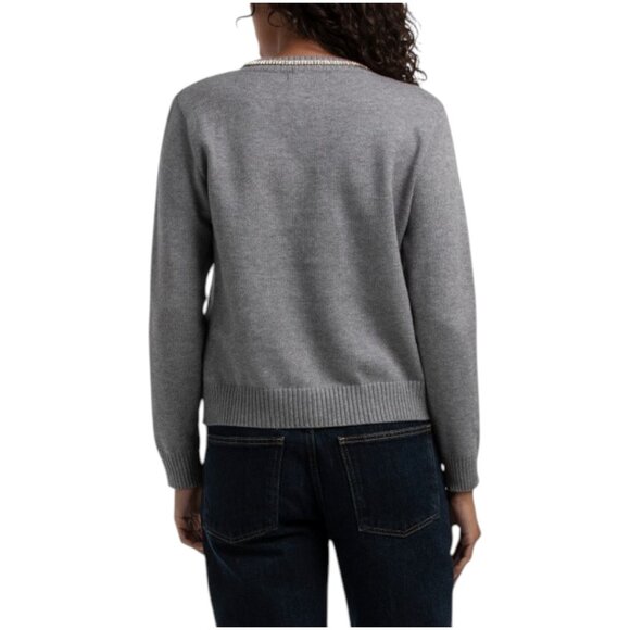 NANCY YANG Rhinestone Cardigan - Picture 2 of 2